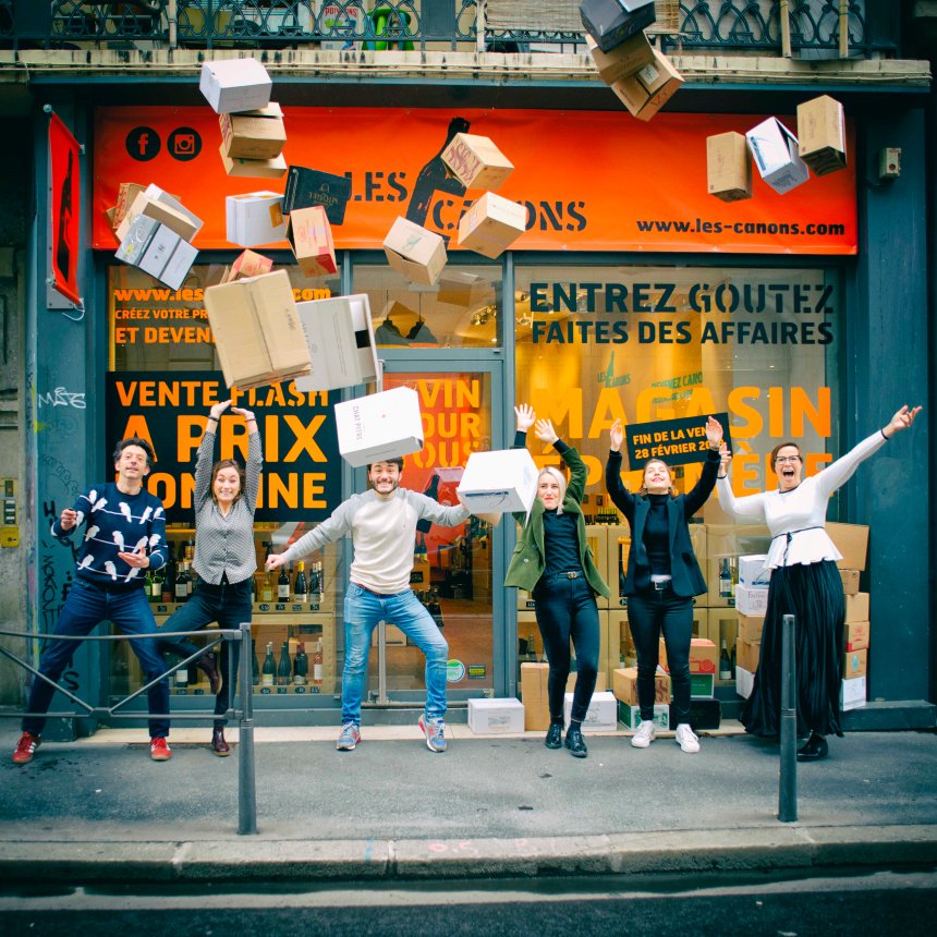 Façade Gentil les cartons